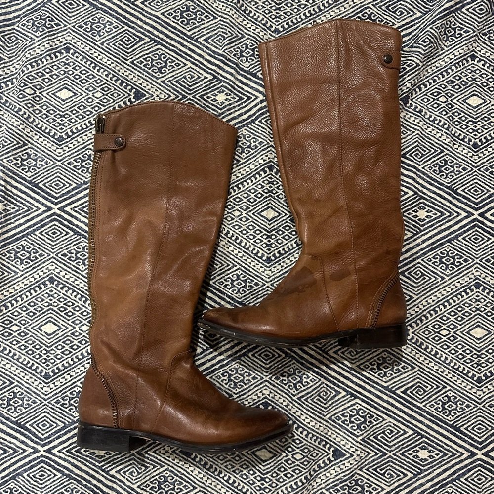 Brown Leather Boots